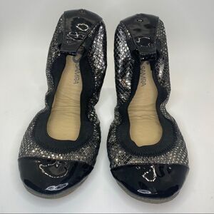 Yosi Samara Yosi Samantha Cap Toe Snake Flats